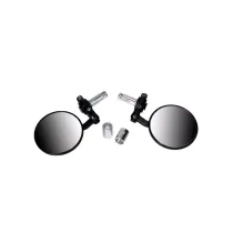 Bar-end Spiegels Ronde uitvoering - Universeel - Zwart