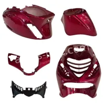 Kappenset Piaggio Zip Candy Red