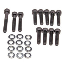 Bouten voor carterdeksel Minarelli (carterbouten) - Zwart