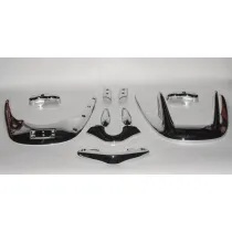 sierlijst set chroom - China Retro scooter (incl druppels)