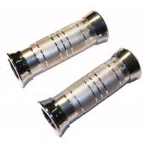 Handvatset - Chroom met ringen