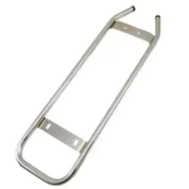 Achterdrager Peugeot 103SP/MVL Ronde Vorm Chroom** Tijdelijk niet leverbaar **	 