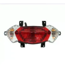 Achterlicht Peugeot Kisbee Org 1 X Bay15D 12V 21/5W 2 X BAU15S 12V 10W Oranje	 