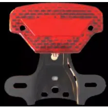 Achterlicht Uni Classic M77 Met Steun Zwart 2x BA15	