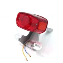 Achterlicht Uni Classic Sport Met Steun Chroom S25 BAY15D 12V21/5W	 