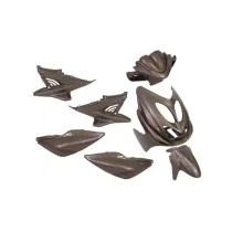 Aerox Kappenset - Audi bruin metallic