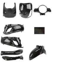 Kappenset Sym Fiddle 2 - Super Metallic Regenboog / Zwart (psychedelic)