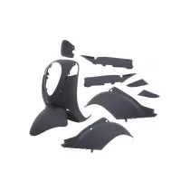 kappenset sym mio 10 delig mat zwart