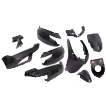 Kappenset Peugeot New Vivacity 2-takt en 4-takt - Zwart