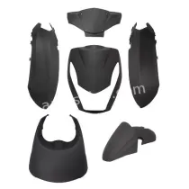 Kappenset Peugeot Kisbee mat zwart (Euro 2/ Euro 3)