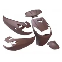 Kappenset Peugeot Vivacity mat bruin