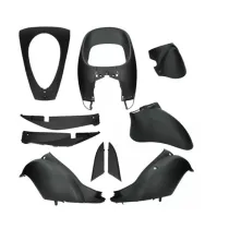 kappenset sym mio 10 delig mat-zwart