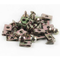 Schroevenset scooterkappen (speednut)  m4 x 10 (20 stuks)