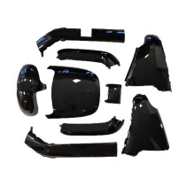 Kappenset voor Segway E110 / E125 - 9 delig - Zwat (glans)