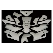 Kappenset Peugeot Speedfight 4 - Wit glans