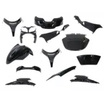 Kappenset Suzuki Burgmann Zwart Metallic