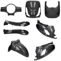 Kappenset Sym Fiddle 2 - Antraciet grijs