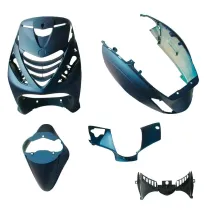 Kappenset Piaggio Zip mat blauw