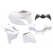 Kappenset Piaggio Zip-SP 5 delig mat wit