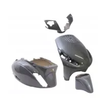 Kappenset Piaggio Zip 4 delig antraciet