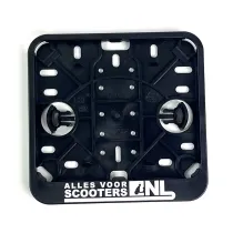 Kentekenplaathouder Scooter (Allesvoorscooters.nl)