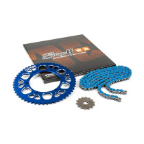 Kettinset Aprilia SX 13x53 Stage6 Aluminium CNC - Blauw