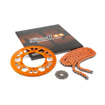 Kettinset Aprilia SX 13x53 Stage6 Aluminium CNC - Orange