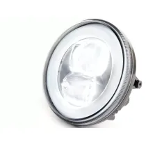 Koplamp incl. Montagering MOTO NOSTRA  LED HighPower Ø=120mm 12V DC (E9) Lambretta LI (Serie 1-2)