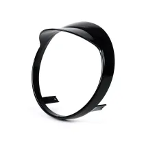 Koplamprand Met Vizier MOTO NOSTRA Vespa GTS 300 HPE (2019-2022) GTS 125 IGET (2019-2022) Glans Zwart