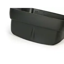 Koplamprand Met Vizier MOTO NOSTRA Vespa S50, S125, S150  Vlak Zwart