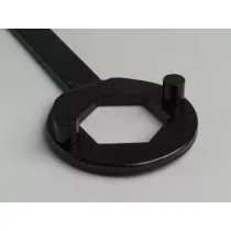 koppelingsblokkeergereedschap  39mm 2 pins  minarelli 50 100cc 2 takt, peugeot 50 100cc 2 takt, honda 50cc 2 takt, kymco 50cc, sym 50cc 2 takt