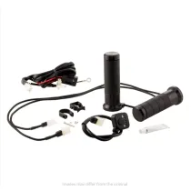 KOSO - Verwarmde Handvatten Universeel - Zwart