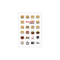 Stickerset Malossi Emoji 11X16,6CM