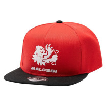 Malossi Snapback pet (rood/zwart)