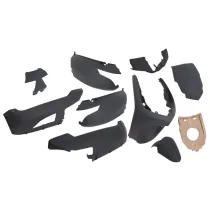 mat zwarte kappen peugeot new vivacity