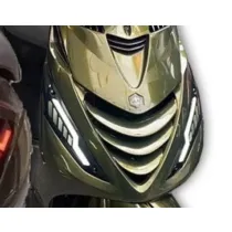 Alpha Matrix LED knipperlicht Zip voorkant (smoke / weglopend)