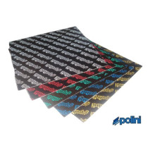 Membraanplaat carbon Universeel - Blauw 0.3mm