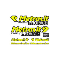 Metrakit stickerset - Fluor Geel