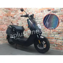 Kappenset Niu N-serie elektrische scooter Regenboog flake