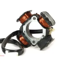 ontsteking  oem kwaliteit stator  morini 50cc (type ah)   4 draden (ø 79,3mm)   vervanging voor vespatronic, varitronic, pinasco flytech, polini idm, malossi vespower, parmakit   suzuki address50, ap50 malaguti crosser50, italjet formula50, torpedo50 , ve