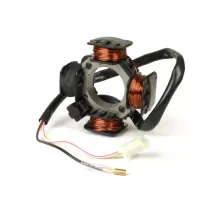 ontsteking  oem kwaliteit stator  morini 50ccm   3 draads, ø=84mm   (benelli, suzuki, italjet, malaguti, derbi, atala)