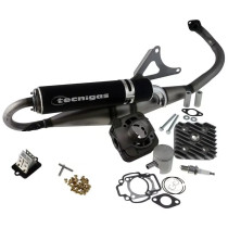 Opvoerpakket / Tuningskit 70cc Piaggio Zip 2-takt AC (6 delig cilinder,uitlaat,membraan)