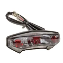 Achterlicht Uni Led + Kenteken Verl. 3 Led CE Bye Bike	