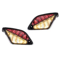 Paar Knipperlichten Achter MOTO NOSTRA 2K22 (-2014) Dynamisch LED Volglicht Met Positielicht