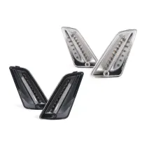 Knipperlichten voorkant Dynamisch LED met Dagrijlicht Vespa GT, GTL, GTV, GTS 125-300 HPE Supertech (2019-2022) - Smoke 