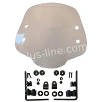 Windscherm Piaggio One - Laag model - Helder