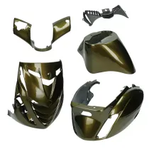 Kappenset (Maronne Brons) Piaggio Zip2000 Model SP 5-delig