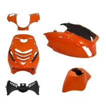 Kappenset (KTM GP1 orange) Piaggio Zip2000 Model SP 5-delig