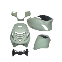 Kappenset (BMW Pichtache green) Piaggio Zip2000 Model SP 5-delig