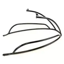 Valbeugel Vespa Sprint Achter - Mat zwart (Piaggio 1B001279)